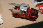 Slotcars66 Land Rover Fire Tender 1/43rd Scale Diecast Model by Oxford Diecast 